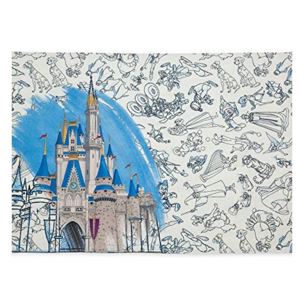 Disney Ink And Paint Throw - Picture 2 of 3